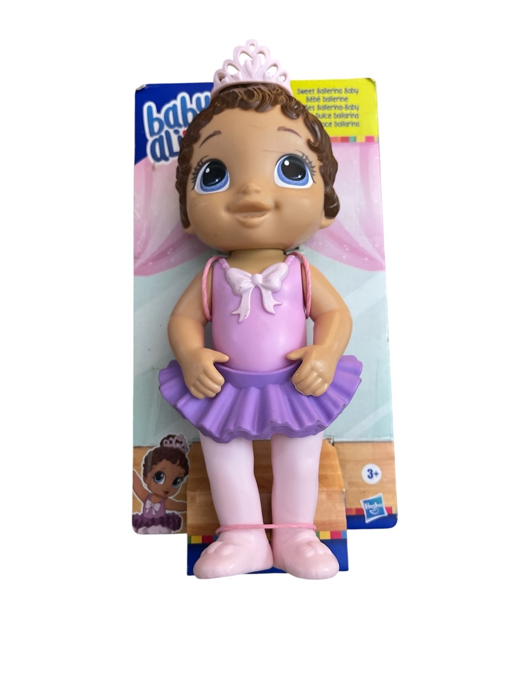 Baby Alive Purple Ballerina Doll - Cute Ballet Toy